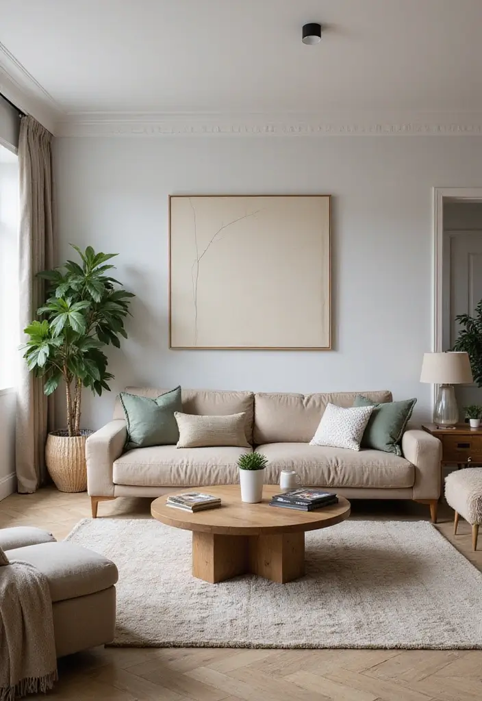 27 Double Wide Living Room Ideas That Feel Spacious and Comfortable - 21. Play with Scale