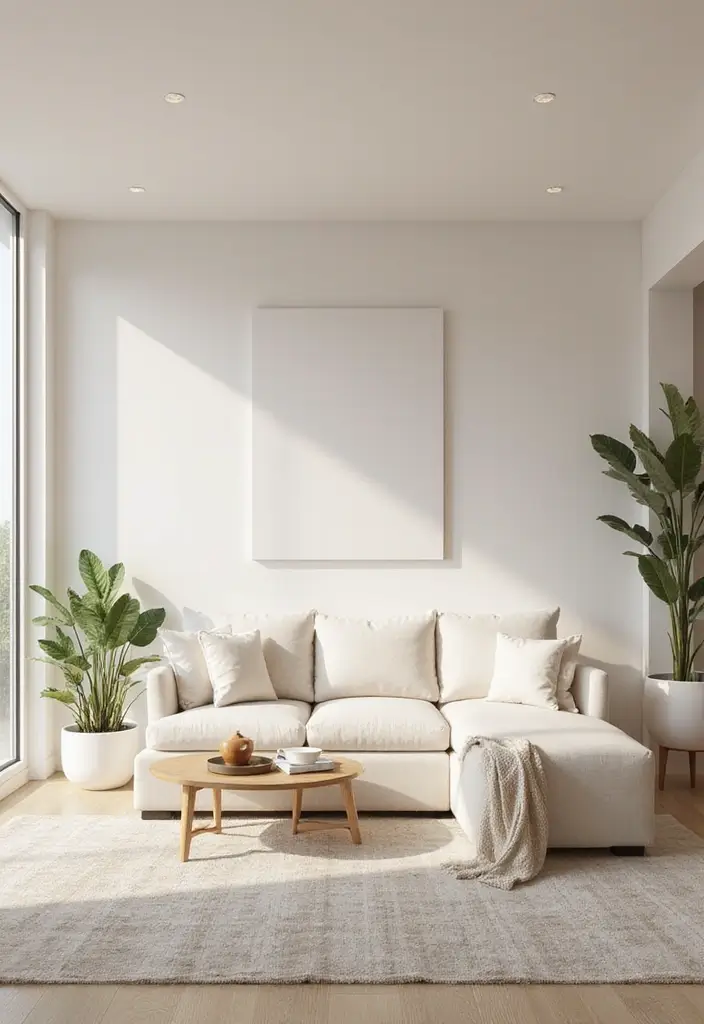 27 Modern Apartment Living Room Ideas That Feel Sleek and Compact - 6. Light and Airy Color Palettes