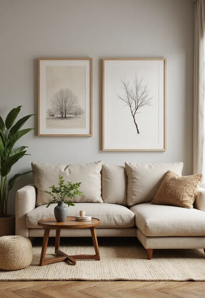 27 Sims 4 Living Room Ideas No CC That Look Realistic and Creative - 16. Rustic Modern Blend