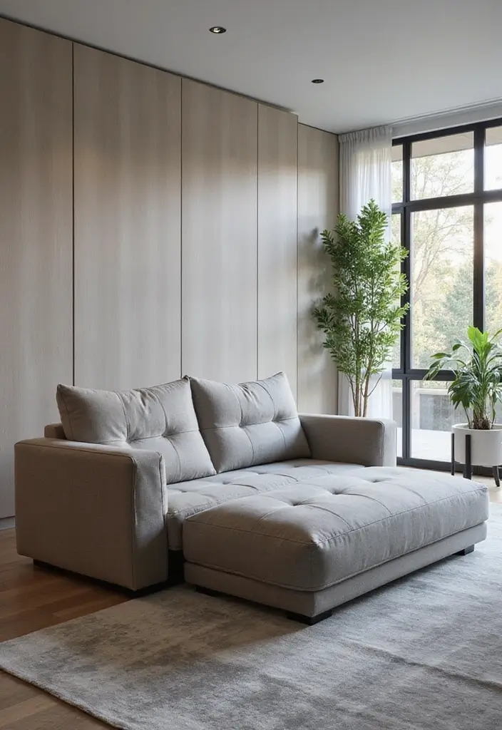 27 Sofa Bed Ideas Living Room That Are Functional and Stylish - 12. Smart Technology Sofa Beds