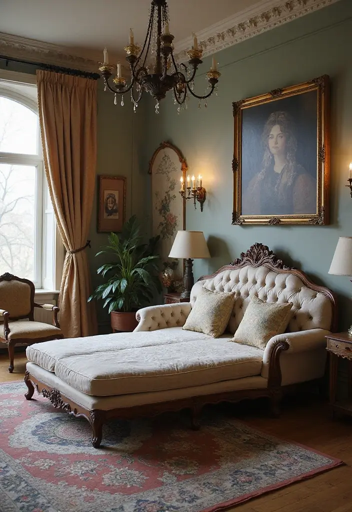 27 Sofa Bed Ideas Living Room That Are Functional and Stylish - 3. Vintage-Inspired Sofa Beds