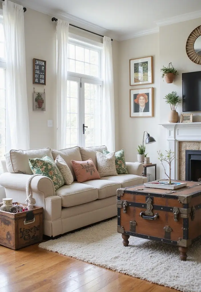 28 Boy Living Room Ideas That Feel Cool and Playful - 18. Themed Storage Solutions