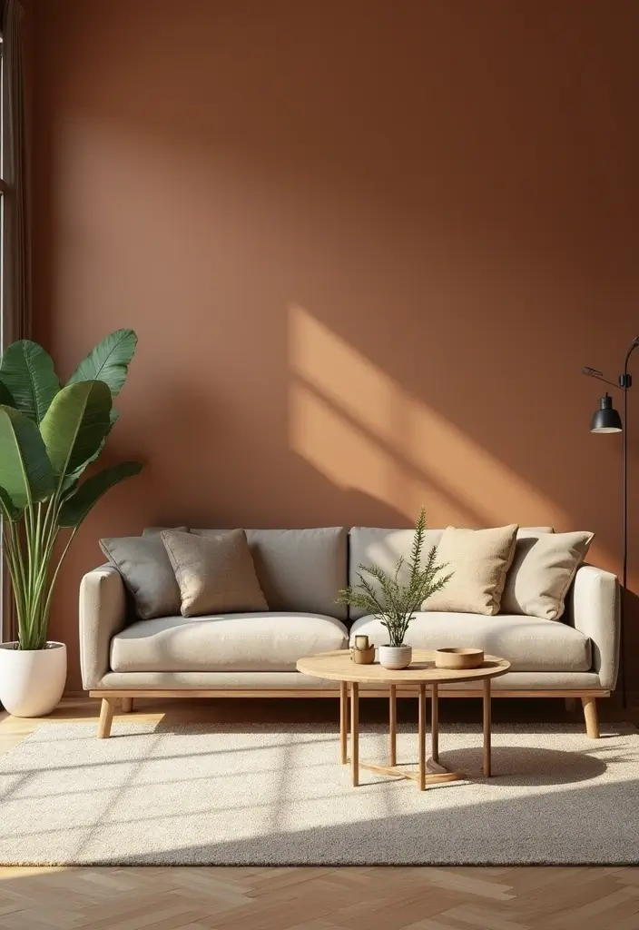 28 Brown Walls Living Room Decor Ideas That Feel Warm and Stylish - 19. Open Spaces