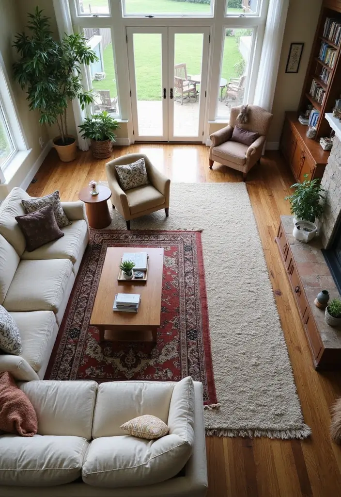 28 Kelly Wearstler Living Room Ideas That Feel Artistic and Glamorous - 15. Creating Zones