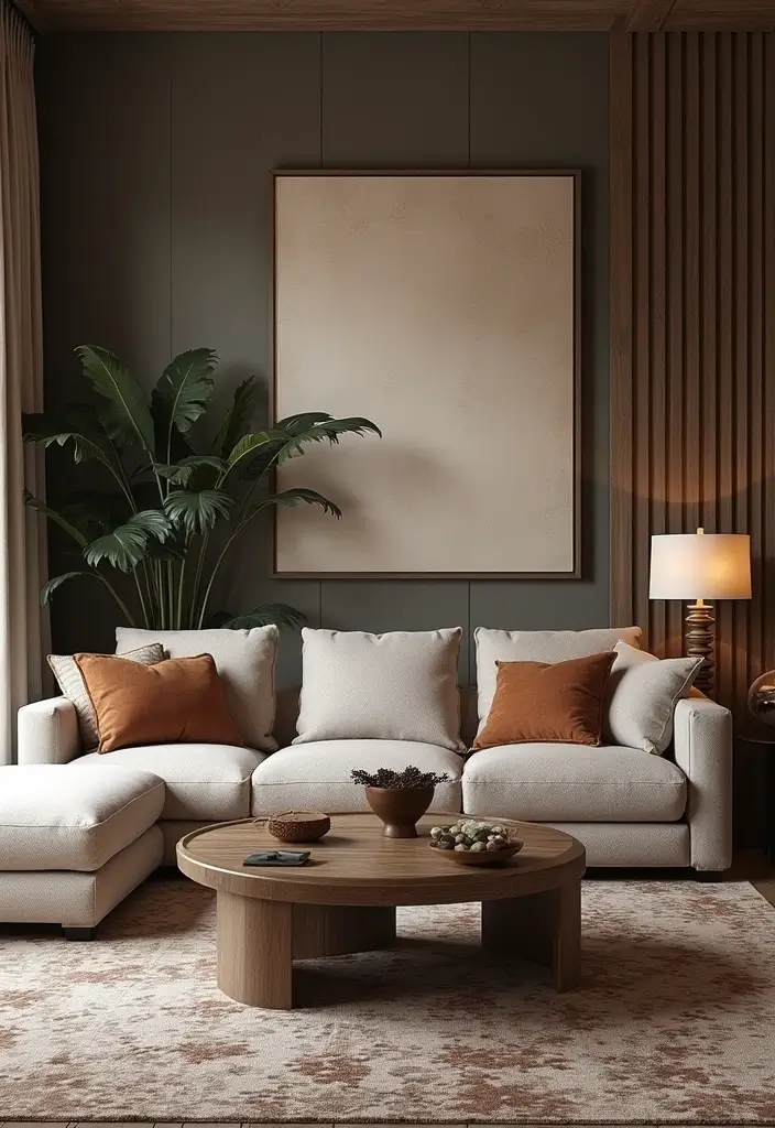 28 Kelly Wearstler Living Room Ideas That Feel Artistic and Glamorous - 27. Engaging Textures