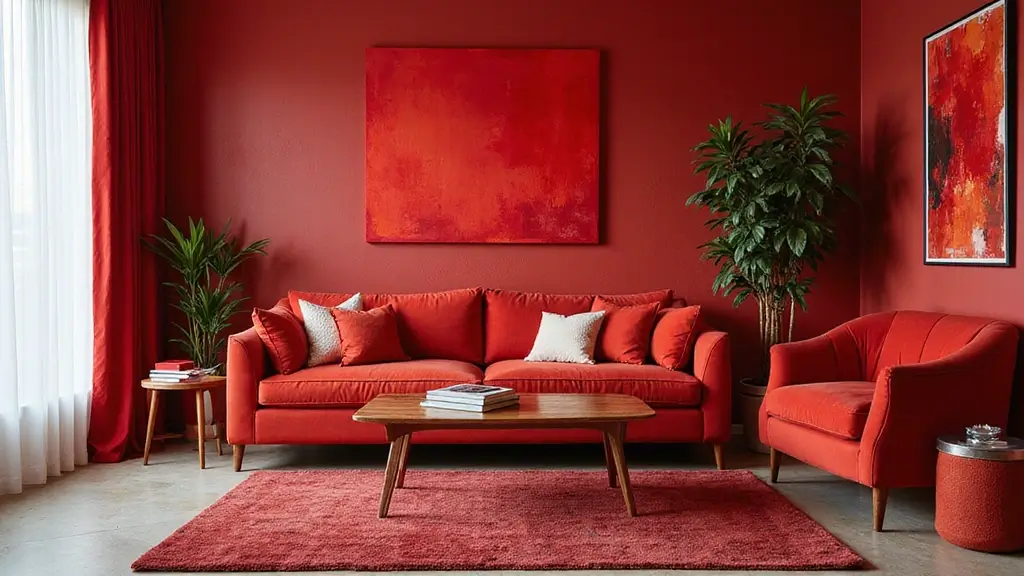 28 Living Room Red Ideas That Feel Energetic and Bold