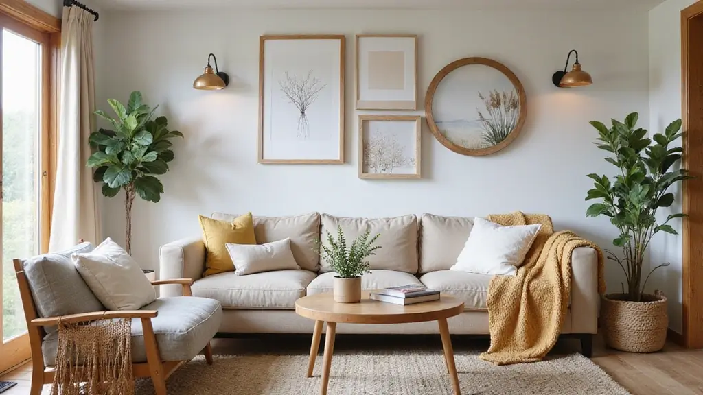 28 Modern Farmhouse Wall Decor Living Room Ideas That Feel Rustic and Clean