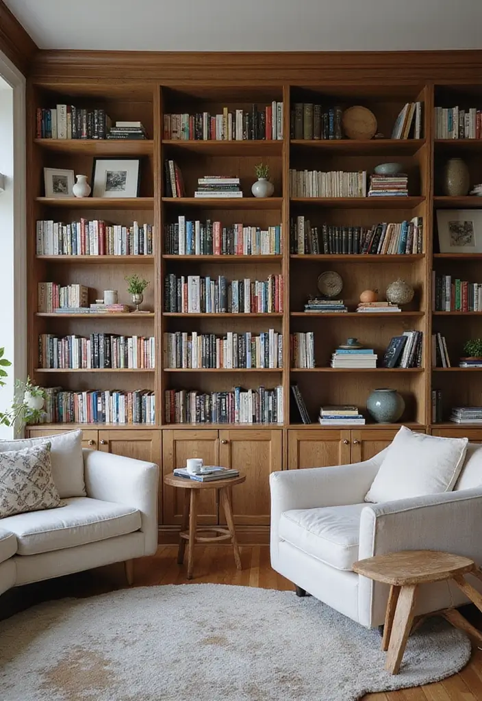 28 Small Living Room Storage Ideas That Keep Things Organized - 11. Utilize Vertical Space