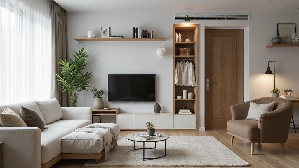 28 Small Living Room Storage Ideas That Keep Things Organized