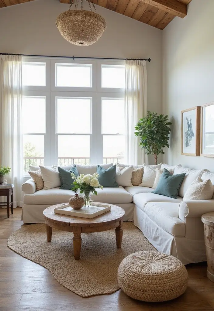 28 Toca Boca House Ideas Coastal Villa Living Room That Feel Sunny and Fun - 14. Eco-Friendly Decor Choices