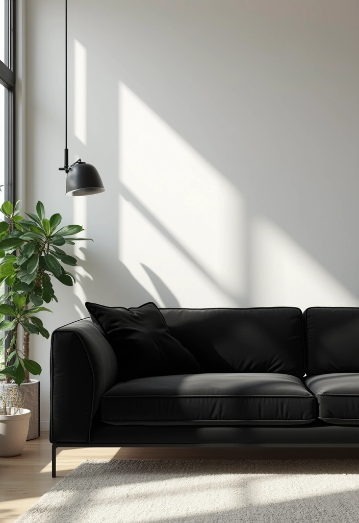 28 Velvet Sofa Living Room Ideas That Add Luxe Texture - 16. Chic and Simple