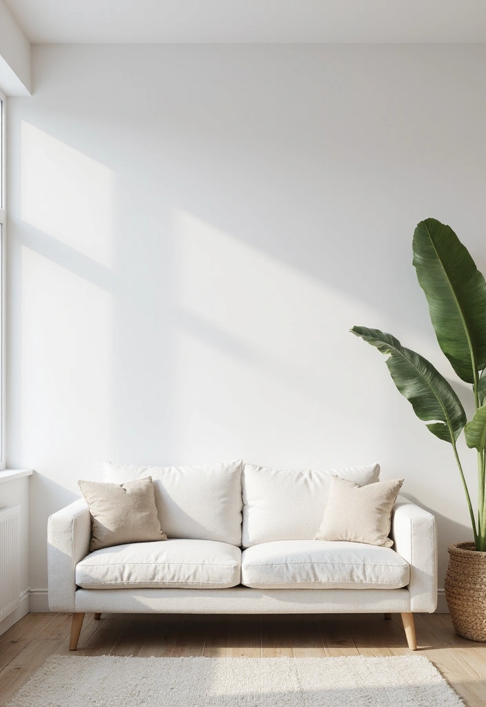 28 White Sofas Living Room Ideas That Feel Modern and Airy - 14. Bright Neutral Palette