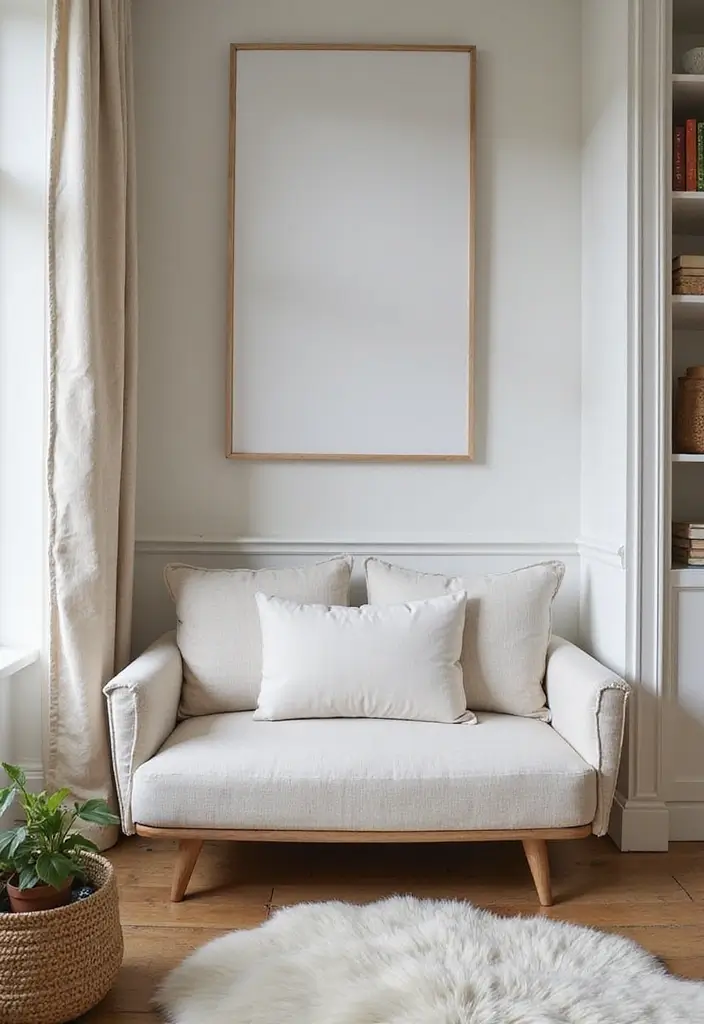 28 White Sofas Living Room Ideas That Feel Modern and Airy - 15. Cozy Nooks