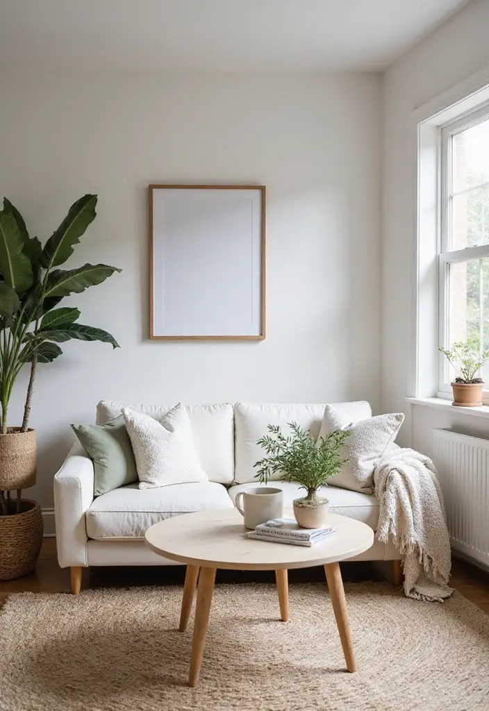 28 White Sofas Living Room Ideas That Feel Modern and Airy - 28. Personal Haven