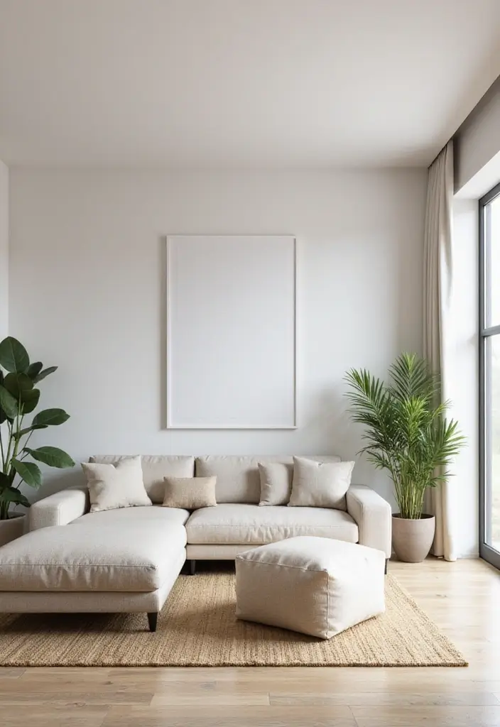 29 Couples Living Room Ideas That Feel Romantic and Stylish - 8. Minimalist Approach