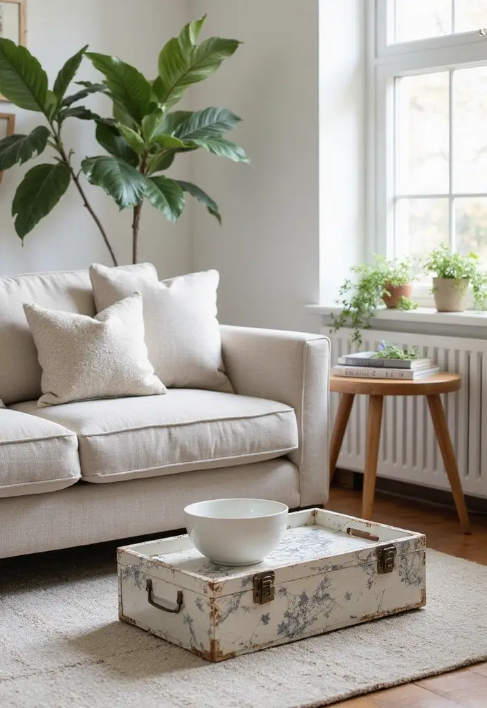 29 Living Room Bright Ideas That Feel Airy and Refreshing - 26. Choose Functional Decor