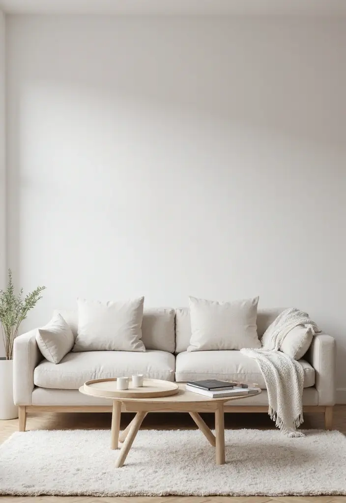 29 Living Room Open Concept Ideas That Feel Connected and Modern - 1. Embrace Minimalist Aesthetics