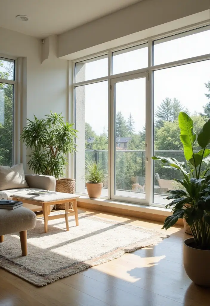 29 Living Room Open Concept Ideas That Feel Connected and Modern - 2. Large Windows for Natural Light