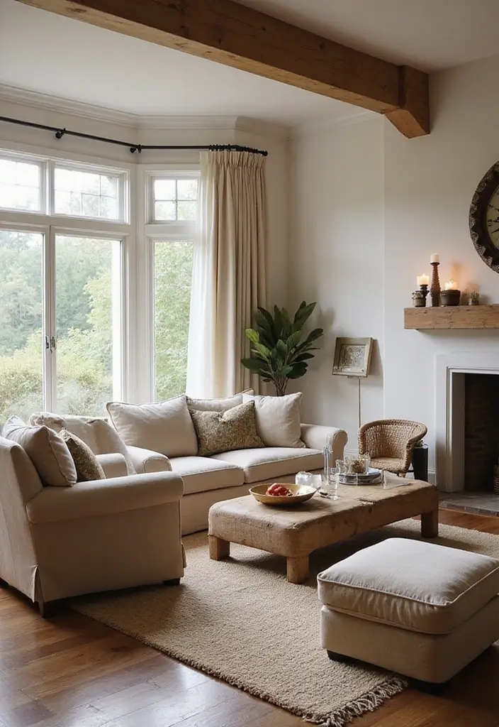 29 Oak Living Room Ideas That Feel Natural and Warm - 19. Focus on Comfort