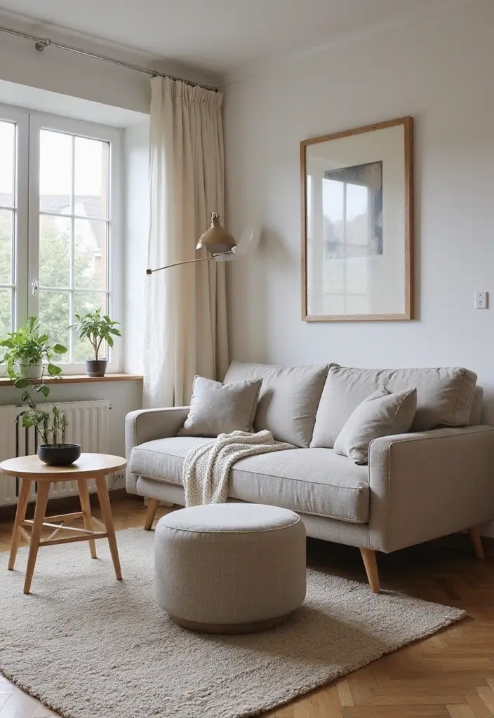 29 Small Living Room Decorating Ideas That Feel Bigger Instantly - 5. Multi-Functional Furniture