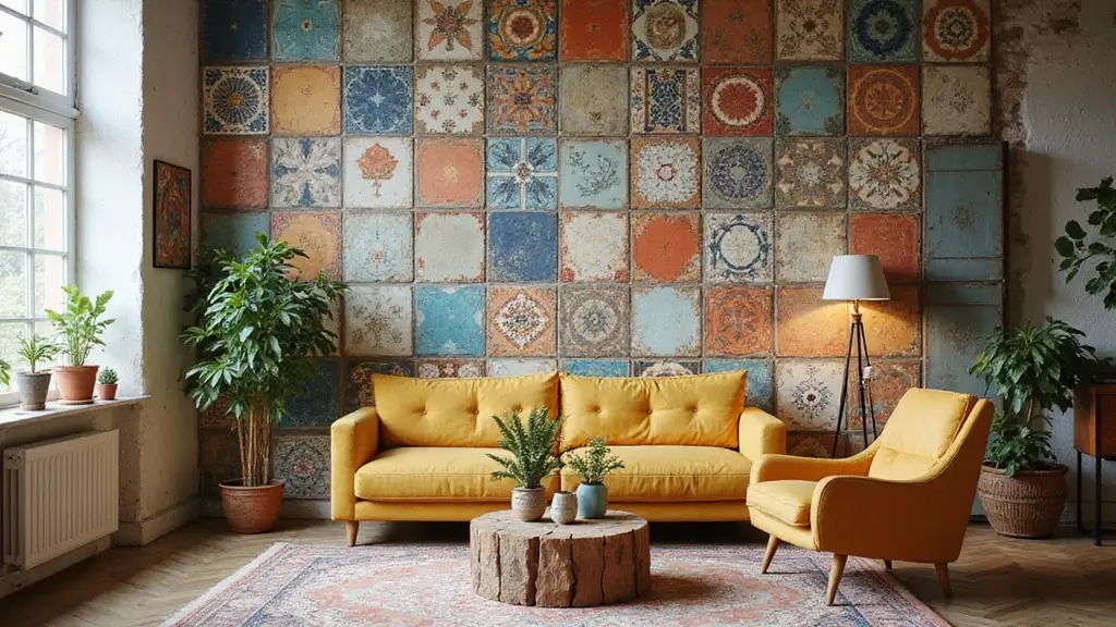 29 Tiles on Wall Living Room Ideas That Add Texture and Personality