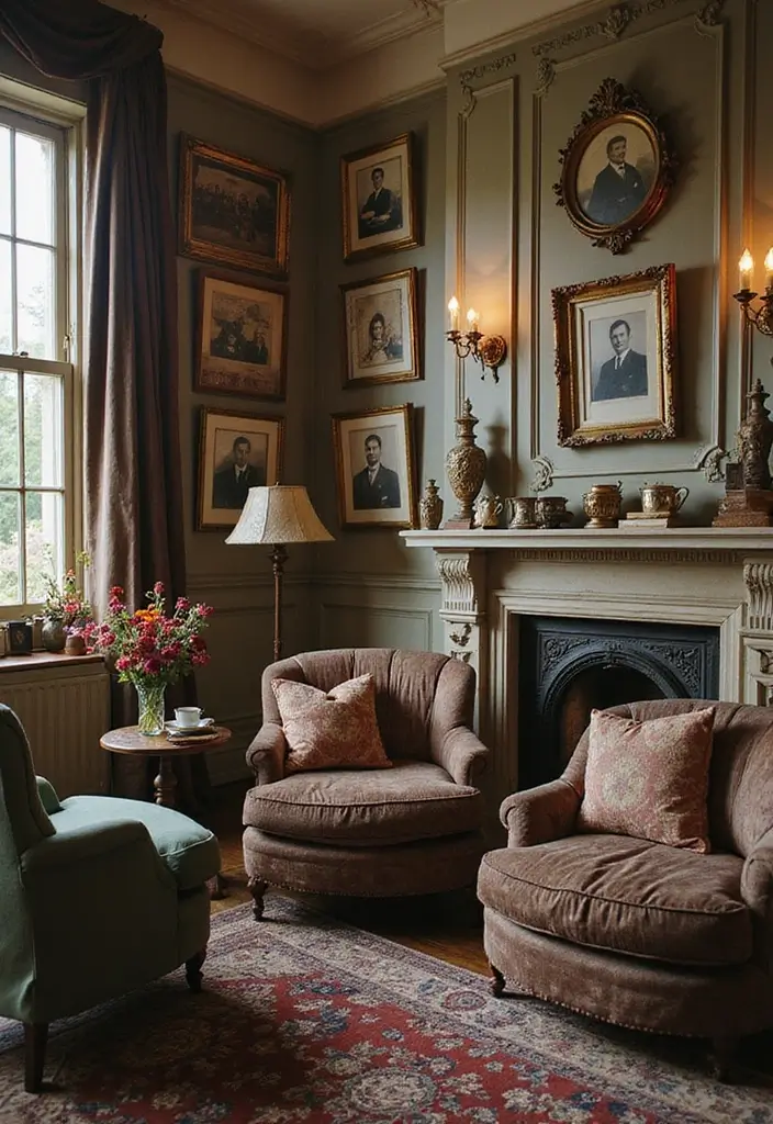 29 Victorian Living Room Bloxburg Ideas That Feel Grand and Elegant - 16. Personalized Decor Items