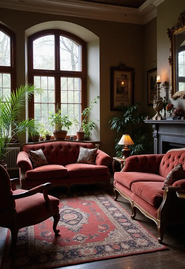 29 Victorian Living Room Bloxburg Ideas That Feel Grand and Elegant - 3. Plush Seating Arrangements