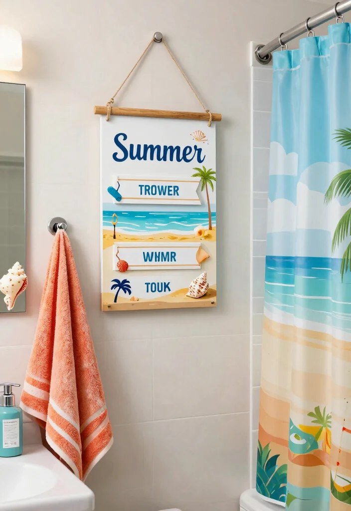 14 Bathroom Rules Sign Ideas That Are Fun And Stylish - 11. Seasonal Bathroom Signs 1