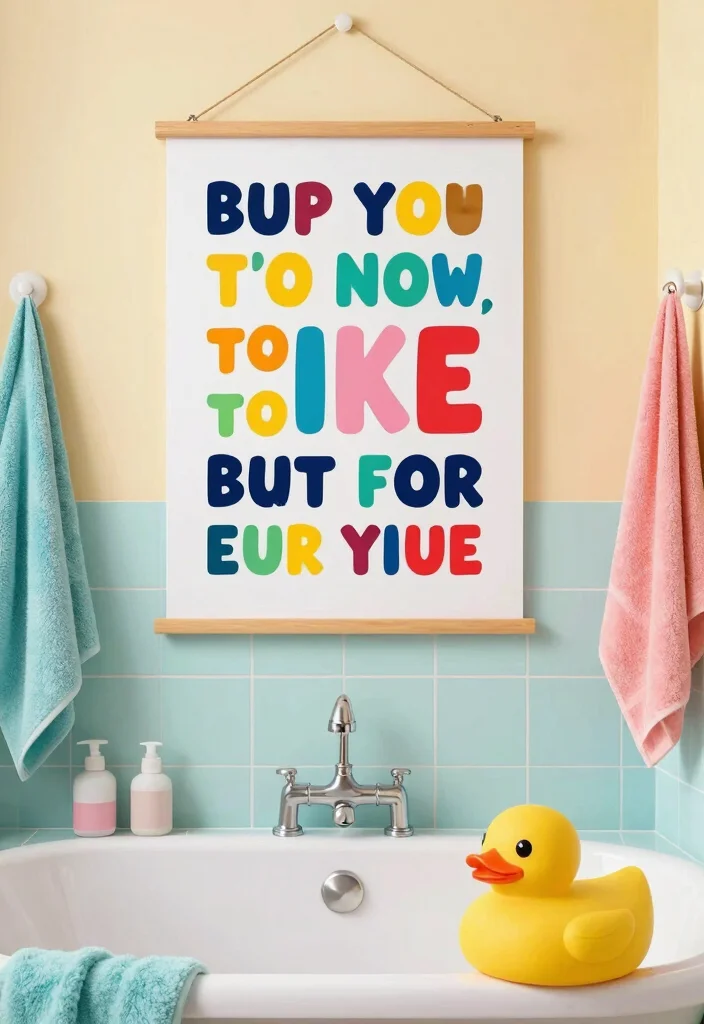 14 Bathroom Rules Sign Ideas That Are Fun And Stylish - 2. Quirky Humor 1