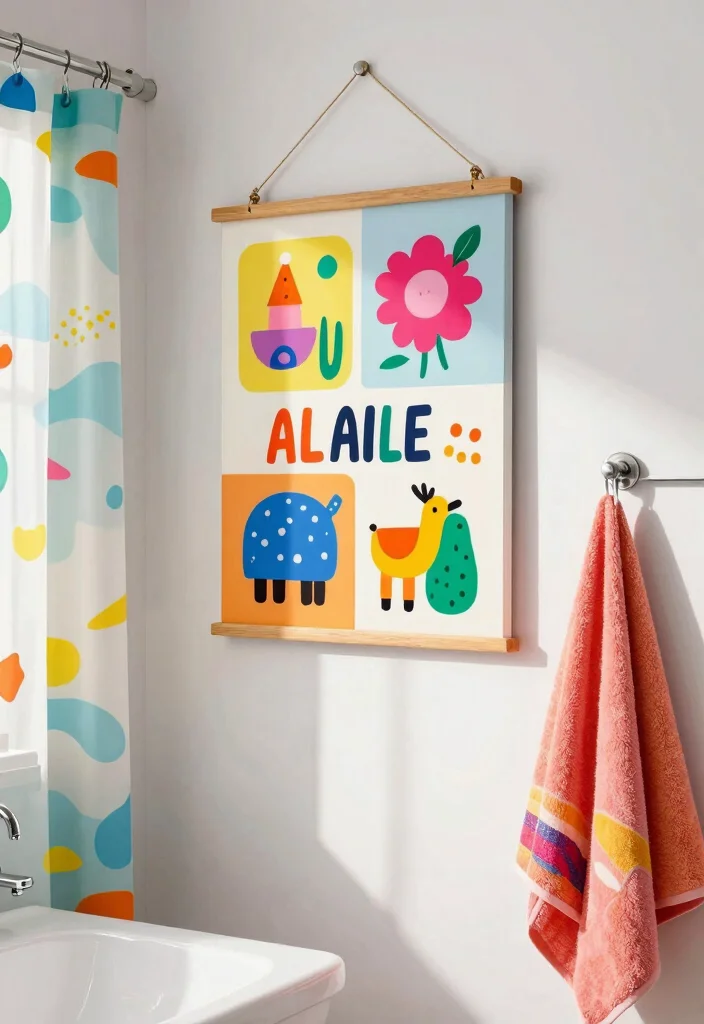 14 Bathroom Rules Sign Ideas That Are Fun And Stylish - 5. Colorful Pop 1