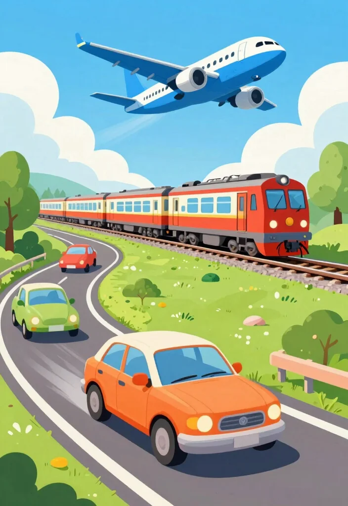 14 Fun Bathroom Coloring Page Ideas for Kids - 10. Transportation Adventure 1