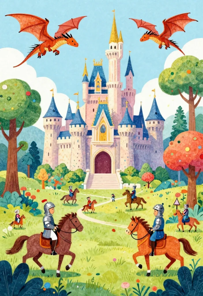 14 Fun Bathroom Coloring Page Ideas for Kids - 13. Fantasy World 1