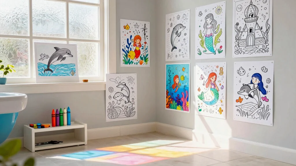 14 Fun Bathroom Coloring Page Ideas for Kids