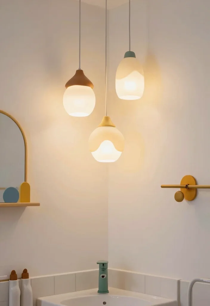 14 Shared Kids Bathroom Ideas That Actually Work - 10. Stylish Lighting Solutions 1