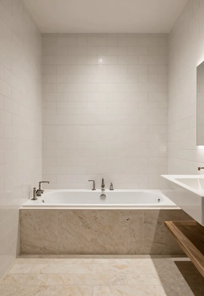 14 Subway Tile Bathroom Ideas That Never Go Out Of Style - 5. Vertical vs. Horizontal Tile Layouts 1