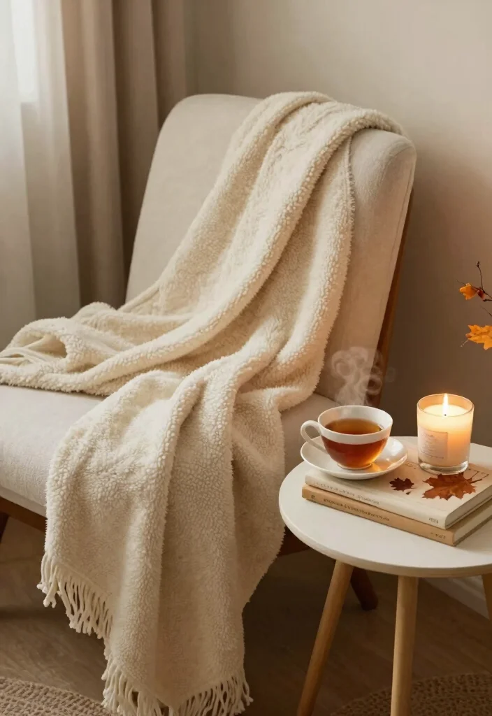 15 Autumn Bathroom Decor Ideas With Warm Seasonal Vibes - 15. Create a Cozy Reading Nook 1