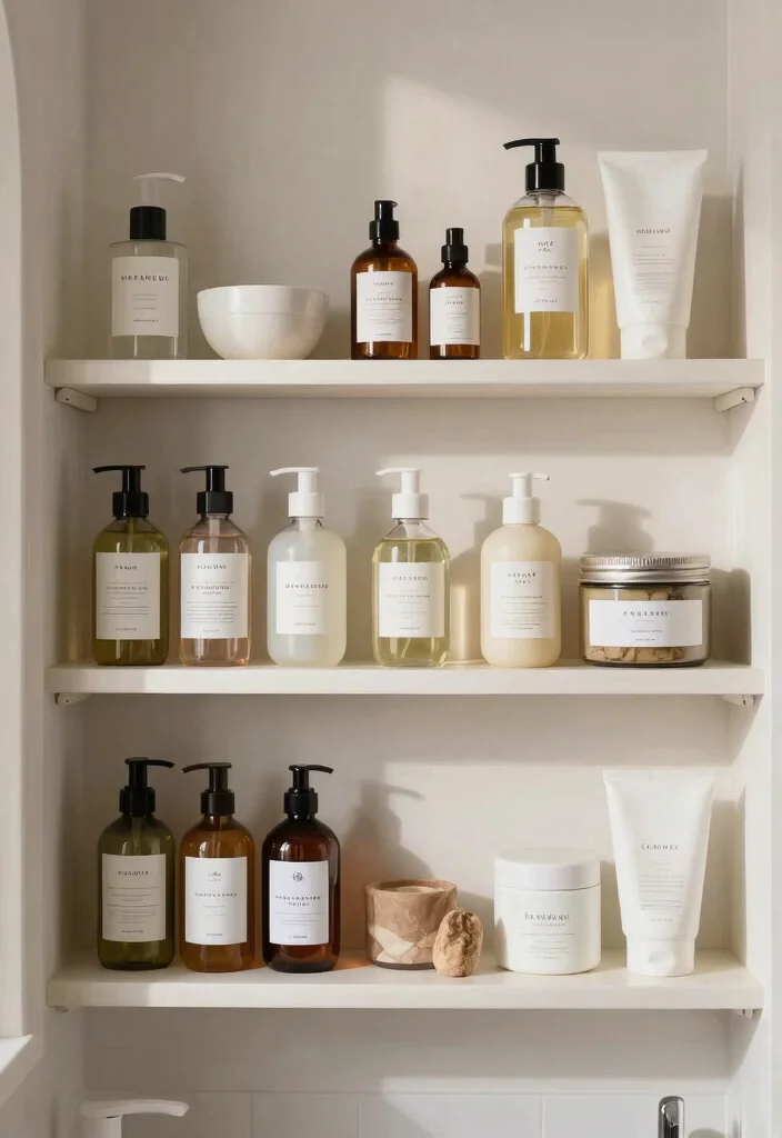 15 Bathroom Cabinet Storage Ideas That Reduce Clutter - 15. Seasonal Rotation of Products 1