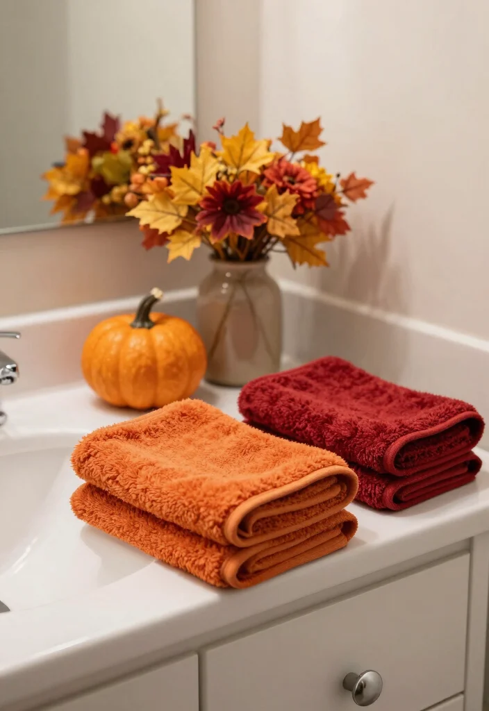 15 Bathroom Vanity Decor Ideas For A Finished Look - 10. Seasonal Decor Switch-Ups 1