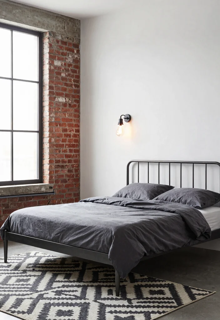 15 Bedroom Sconces Above Bed Ideas for Soft Ambient Lighting - 5. Modern Industrial Sconces 1