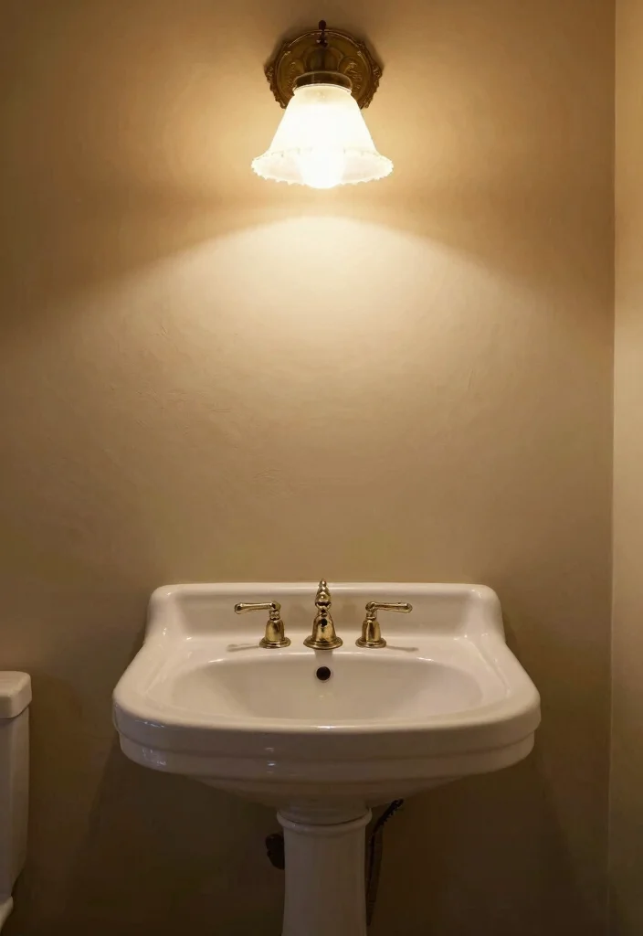 15 Funky Bathroom Ideas With Bold Personality - 8. Vintage Fixtures 1