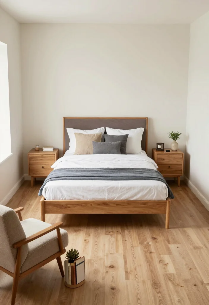 15 Low Light Bedroom Ideas for a Moody, Relaxing Ambience - 11. Design a Balanced Layout 1