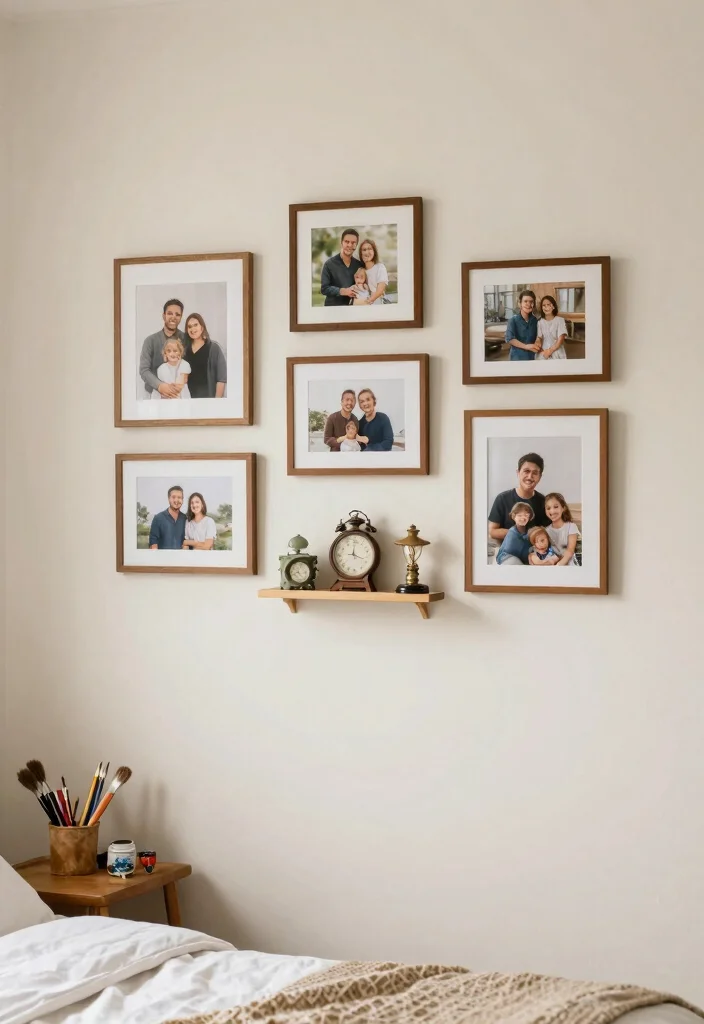 15 Low Light Bedroom Ideas for a Moody, Relaxing Ambience - 15. Incorporate Personalized Touches 1