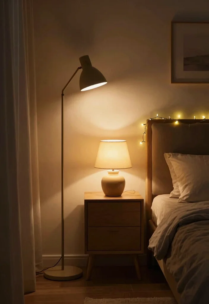 15 Low Light Bedroom Ideas for a Moody, Relaxing Ambience - 2. Utilize Ambient Lighting Ideas 1