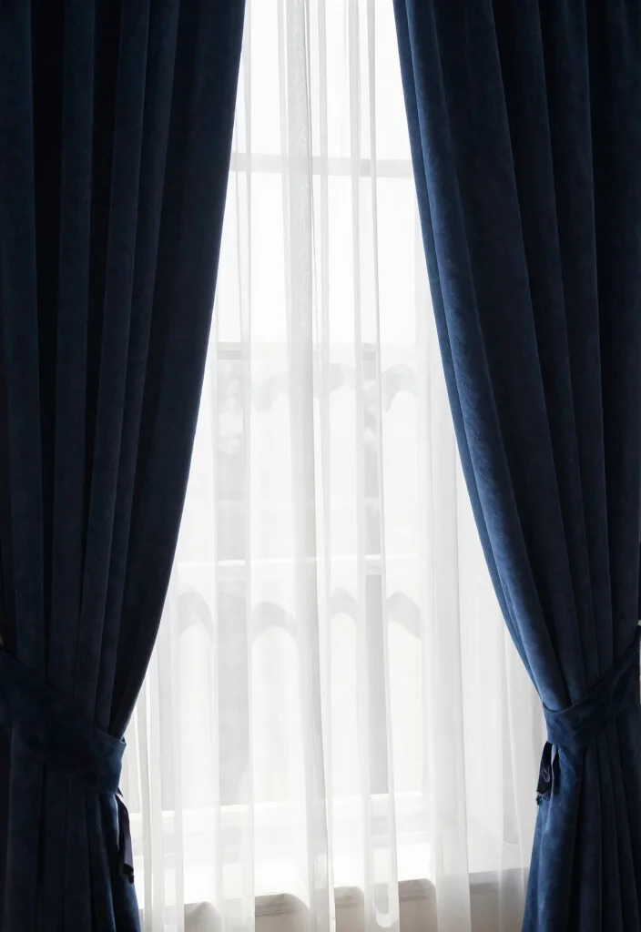 15 Low Light Bedroom Ideas for a Moody, Relaxing Ambience - 6. Use Soft Fabrics on Windows 1