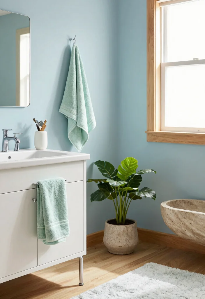 15 Relaxing Bathroom Ideas For A Calm Retreat - 1. Soothing Color Schemes 1
