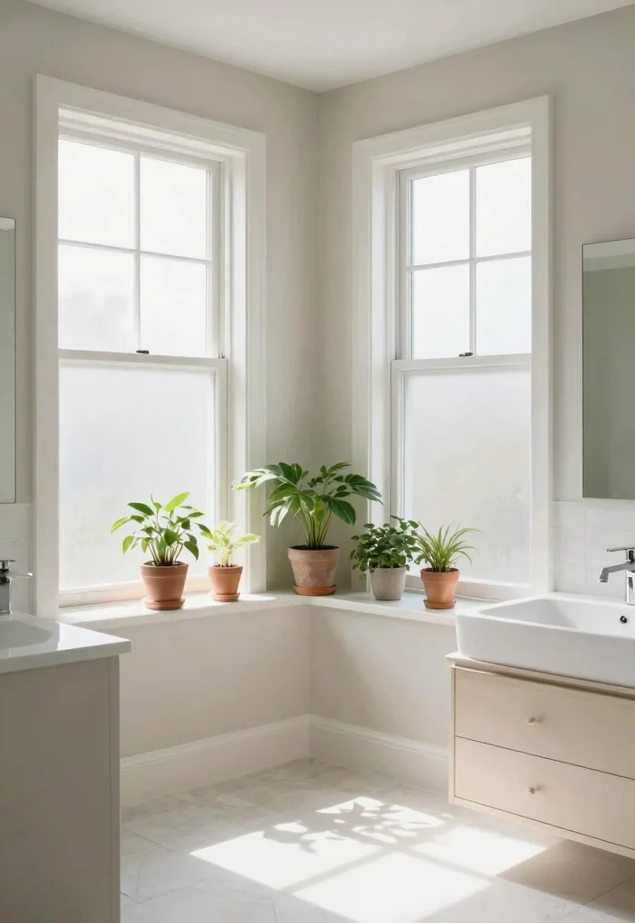 15 Relaxing Bathroom Ideas For A Calm Retreat - 8. Natural Light Integration 1