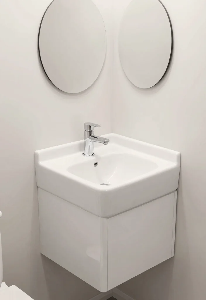 15 Small Bathroom Countertop Ideas That Maximize Space - 6. Compact Sink Designs 1