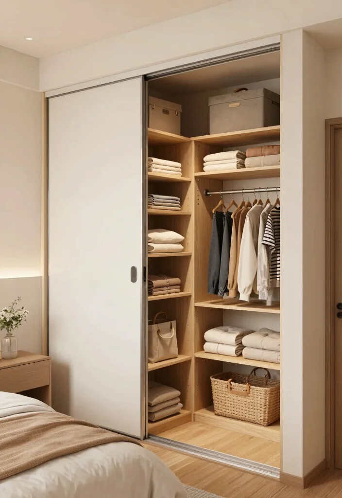 15 Wall Closet Ideas for Smart Hidden Storage in Small Bedrooms - 10. Under-Stair Closet Solutions 1