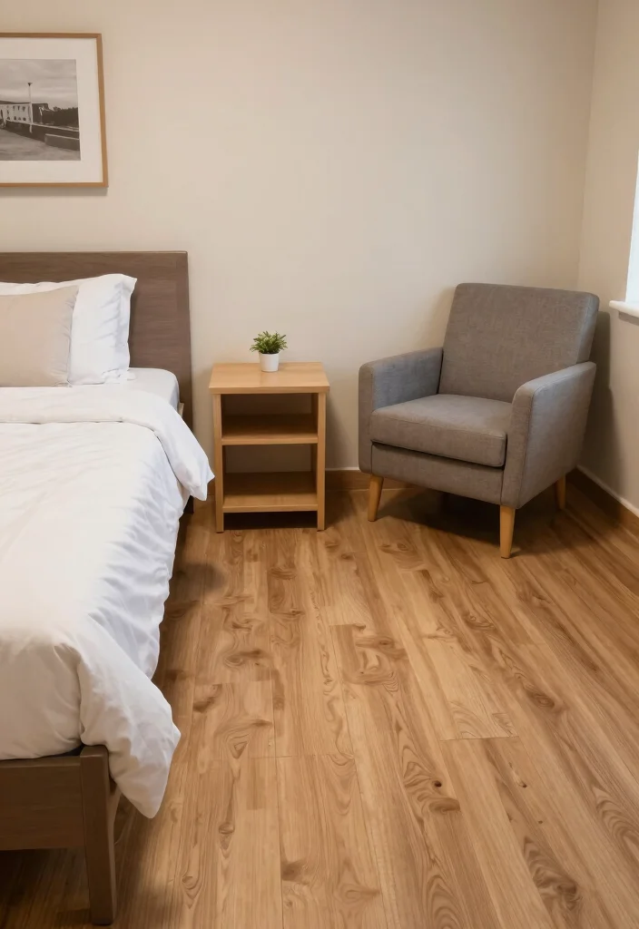 16 Assisted Living Bedroom Ideas: Comfortable, Safe, and Stylish - 7. Clear Pathways for Mobility 1