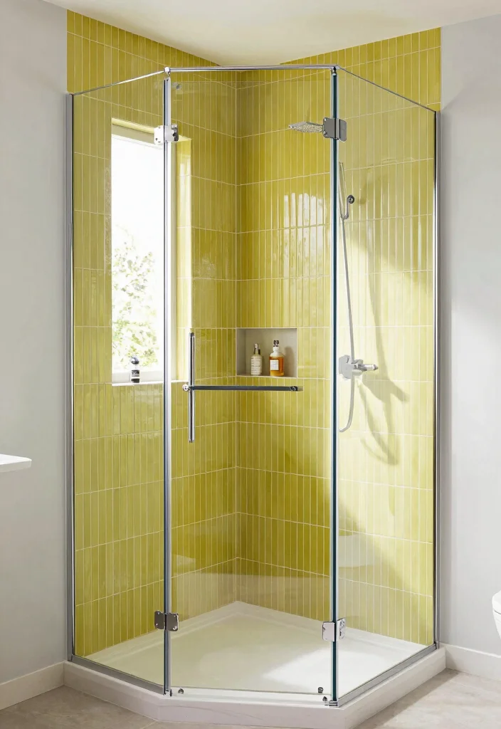 16 Bathroom Ensuite Ideas For Modern Comfort - 8. Stylish Shower Solutions 1
